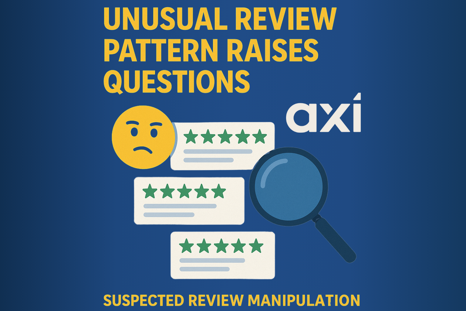 Unusual Review Pattern Observed